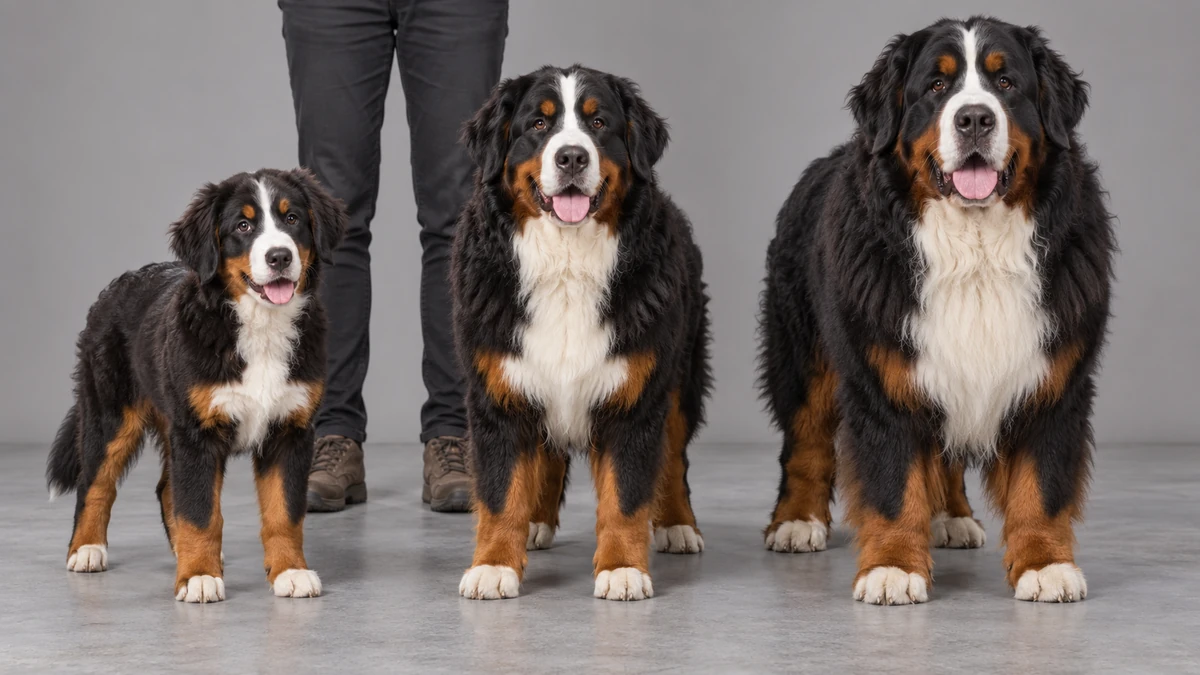 Bernese Dağ Köpeği fiyat — boy ve varyete karşılaştırması